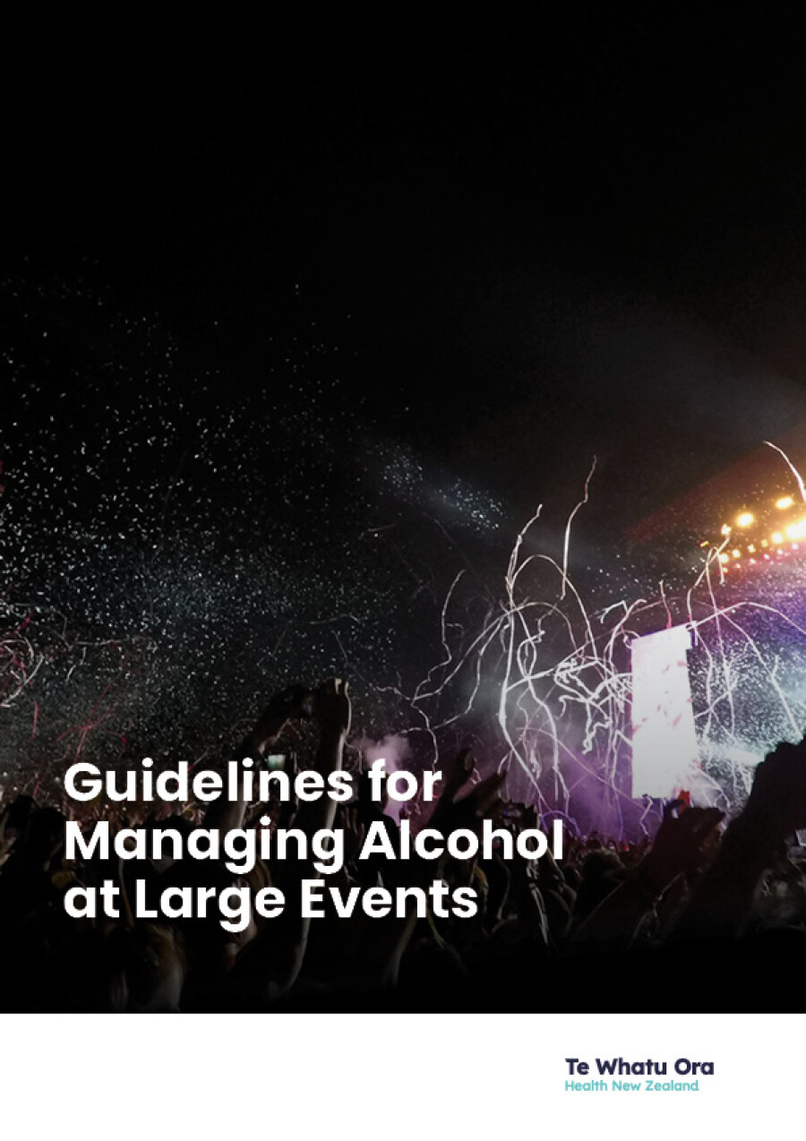 3.0 AL1186 Alcohol at Large Events Aug 2023