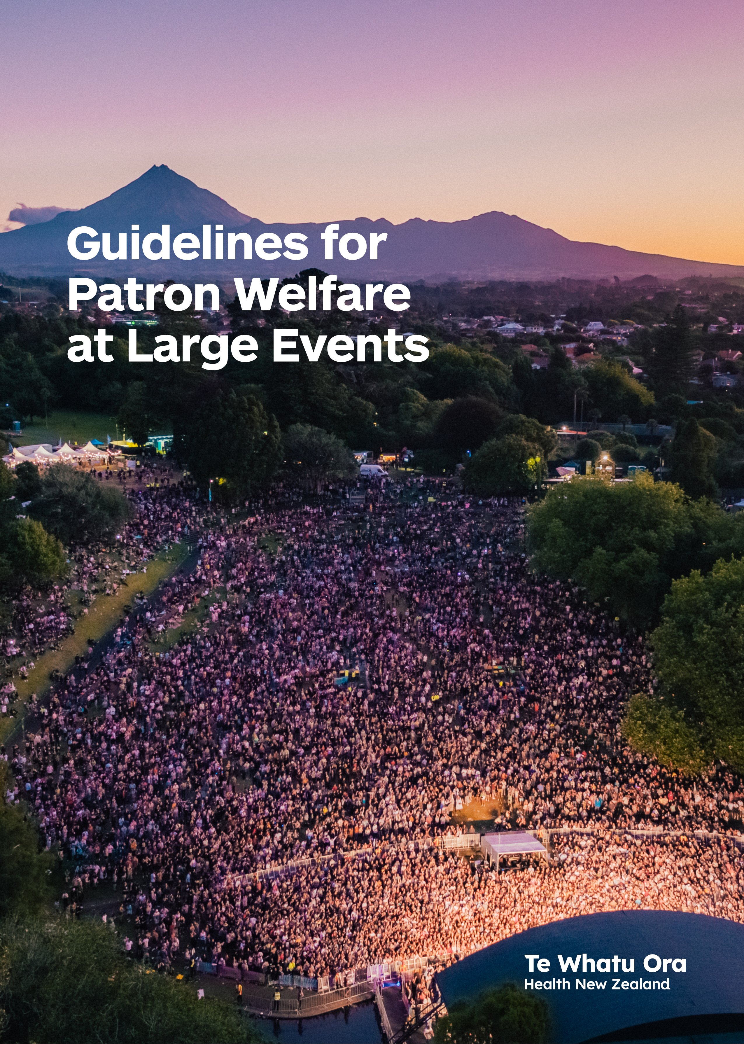 3.2 AL913 Guidelines for Patron Welfare at Large Events Oct 2022