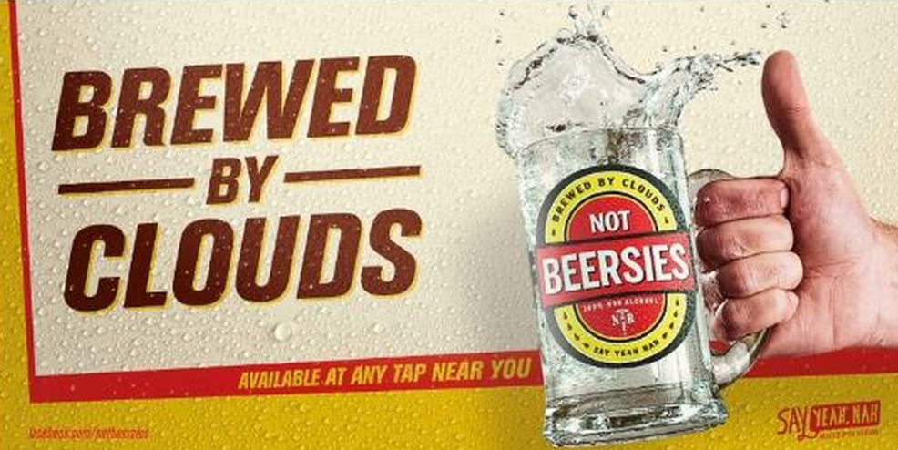 Not Beersies campaign poster